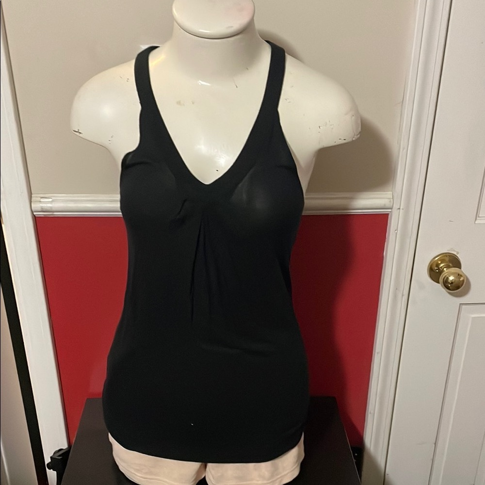 🎉American Eagle Outfitters Black Fitted Tank Top